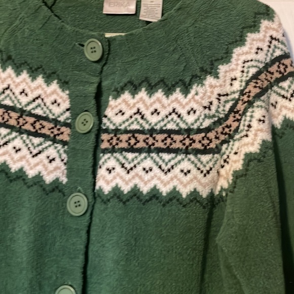 Green cardigan - Picture 2 of 3